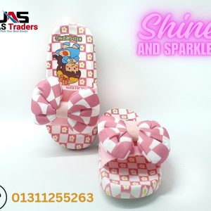 jas traders girl slipper pink